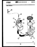 Pump, water valve, water inlet