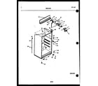 Kelvinator TSX130HN0D cabinet parts diagram