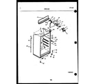 Kelvinator TSX130HN0T cabinet parts diagram