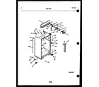 Kelvinator TSI210HN0T cabinet parts diagram