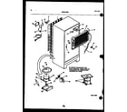 Kelvinator TSI210HN0T system and automatic defrost parts diagram