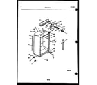 Kelvinator TSK210HN0W cabinet parts diagram