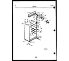 Kelvinator TSK150HN0W cabinet parts diagram