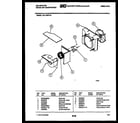 Kelvinator KAL104P1A1 air handling parts diagram