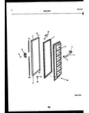 Freezer door parts