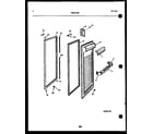 Kelvinator FGI220JN1D refrigerator door parts diagram
