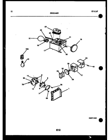 Refrigerator control assembly, damper control assembly and f