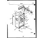 Kelvinator TPK160JN2D cabinet parts diagram