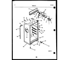 Kelvinator TPK160JN2W cabinet parts diagram