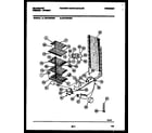 Kelvinator UFS133FM4W system and electrical parts diagram