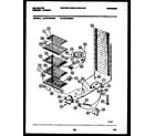Kelvinator UFS160FM5W system and electrical parts diagram