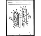 Kelvinator UFP212FM5W door parts diagram