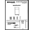 Kelvinator TPK160HN1W cover page diagram