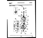 Kelvinator AW300G2W transmission parts diagram