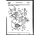 Kelvinator AW700G2D cabinet parts diagram