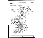 Kelvinator AW700G2D tub detail diagram