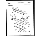 Kelvinator AW200G2W console and control parts diagram