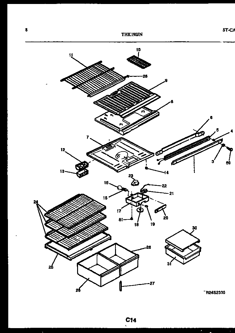Shelves and supports