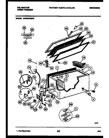 Chest freezer parts