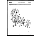Kelvinator DGT400G4W cabinet and component parts diagram