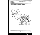 Kelvinator DGA500G4W burner, igniter and valve diagram