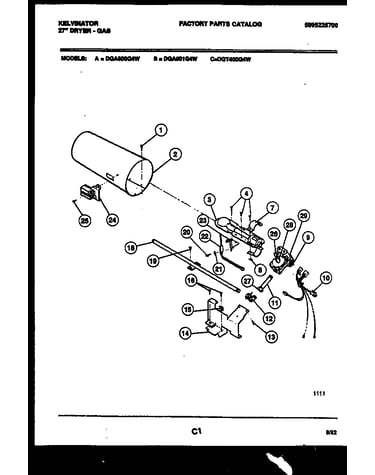 Burner, igniter and valve