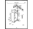 Kelvinator TGK210KN0W cabinet parts diagram