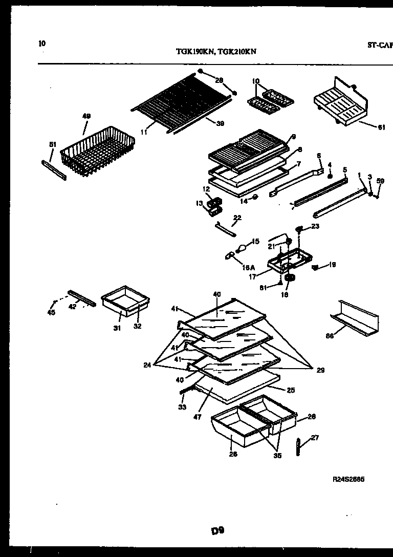 Shelves and supports