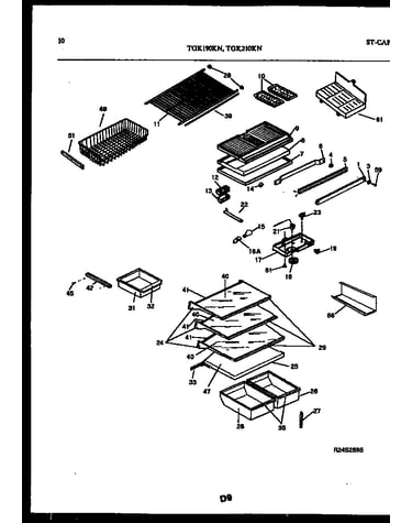 Shelves and supports