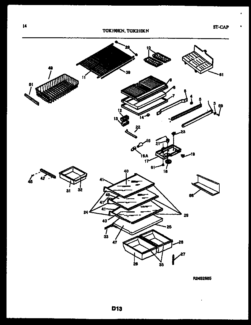 Shelves and supports