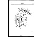 Kelvinator TPK140JN3D cabinet parts diagram