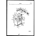 Kelvinator TPK140JN3D cabinet parts diagram