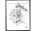 Kelvinator TPK160JN3W cabinet parts diagram