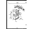 Kelvinator TPK160HN2T cabinet parts diagram