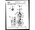 Kelvinator AW701KW1 transmission parts diagram