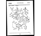 Kelvinator AW300KD1 cabinet parts diagram