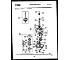 Kelvinator AW300KW1 transmission parts diagram