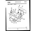 Kelvinator AW300KD1 console and control parts diagram