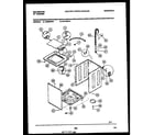 Kelvinator AW200KW1 cabinet parts diagram