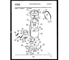 Kelvinator AW100KD1 tub detail diagram