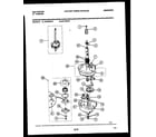 Kelvinator AW100KD1 transmission parts diagram
