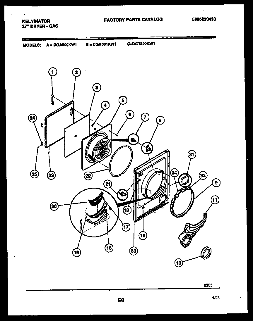 Door parts
