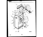 Kelvinator TPK180JN2W cabinet parts diagram