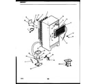 Kelvinator TPK180JN2W system and automatic defrost parts diagram