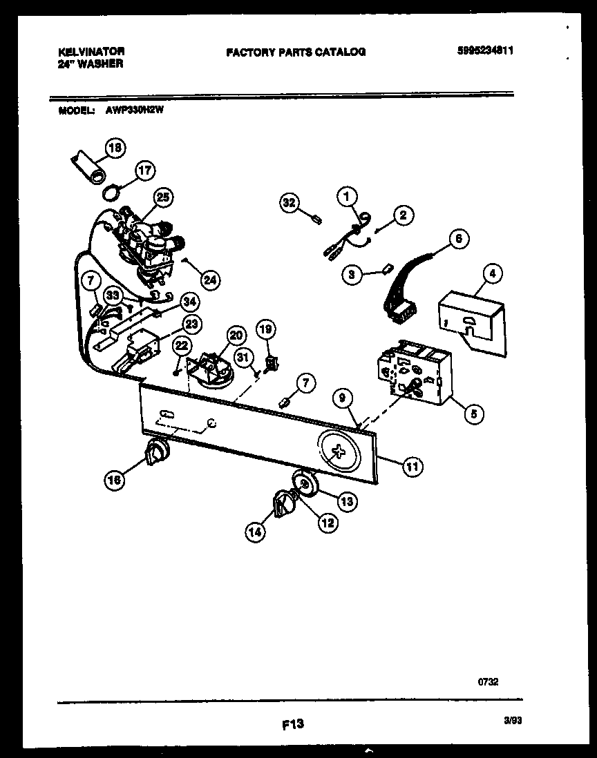 CONSOLE AND CONTROL PARTS