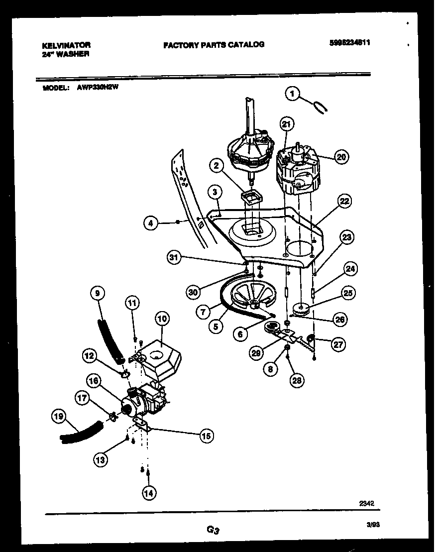 MOTOR AND IDLER ARM CLUTCH