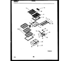 Kelvinator TPK180HN2D shelves and supports diagram