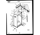 Kelvinator KRT21GRAD0 cabinet parts diagram