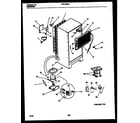 Kelvinator KRT15CRAD0 system and automatic defrost parts diagram