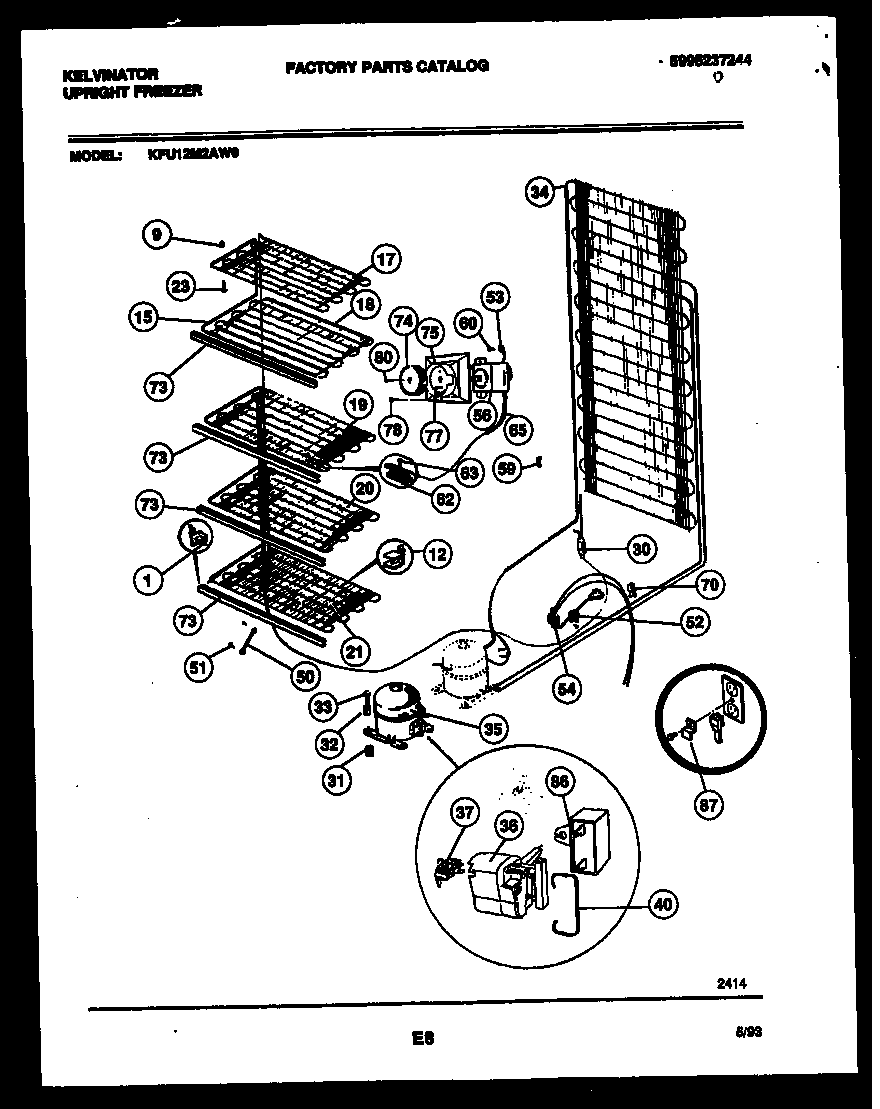 System and electrical parts